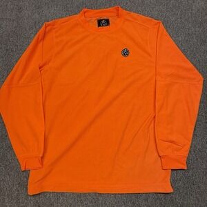 RUTWEAR Big Game HUNTING Men's M Top Shirt Fleece Long Sleeve Orange
